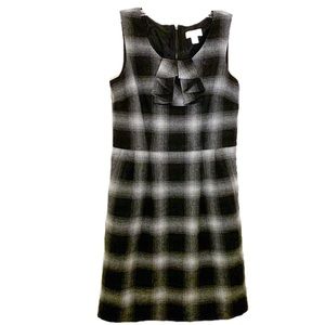 Ann Taylor loft petites plaid dress Sz 6p